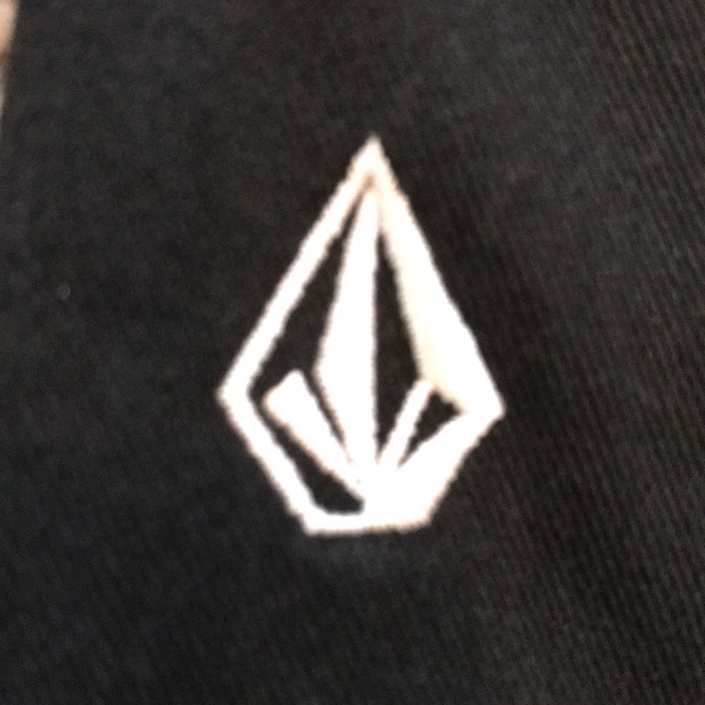 Volcom black casual shorts 34x10